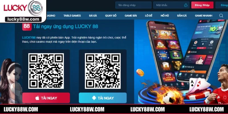 Người chơi chỉ nên tải ứng dụng LUCKY88 từ website chính thức để đảm bảo an toàn