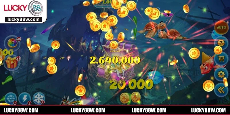 Boss khủng xuất hiện mang tới cơ hội nhận thưởng cực lớn tại Bắn Cá LUCKY88